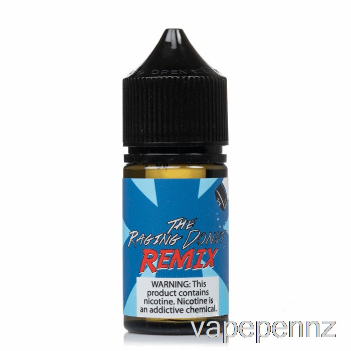 The Raging Donut Remix - Food Fighter Salts - 30mL 45mg VAPE NZ